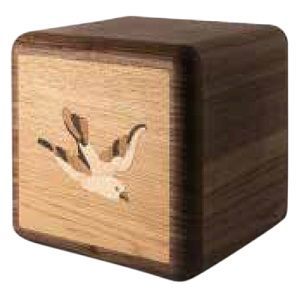 Flight Walnut Wood Urn